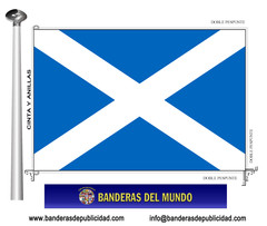 Bandera país de Escocia