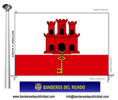 Bandera  de Gibraltar 