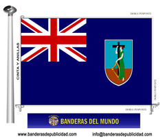 Bandera país de Montserrat 