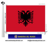 Bandera País d'Albània.