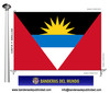 Bandera País d'Antigua i Barbuda.