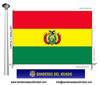 Bandera País de Bolívia.
