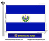 Bandera País del Salvador.