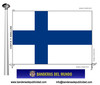 Bandera País de Finlandia.