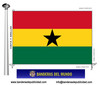 Bandera País de Ghana.