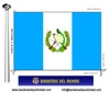 Bandera País de Guatemala.