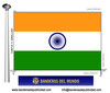 Bandera País de l'Índia.