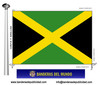 Bandera País de Jamaica.