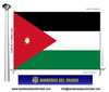 Bandera País de Jordania.