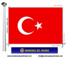 Bandera País de Turquia.