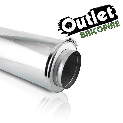 OUTLET: Tubo doble pared Practic 175/225 100 cm