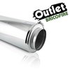 OUTLET: Tubo doble pared Practic 175/225 100 cm OUTLET: Tubo doble pared Practic 175/225 100 cm