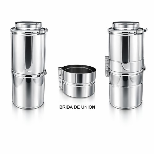 Brida de Refuerzo para Tubo Doble Pared