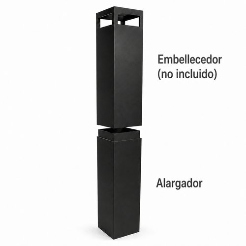 Alargador embellecedor campana