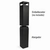 Alargador embellecedor campana