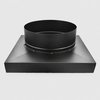 OUTLET: Caja Negro Mate 300x220 salida 180 OUTLET: Caja Negro Mate 300x220 salida 180