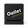 OUTLET: Sombrerete Estatico Deflector 500x500 negro mate