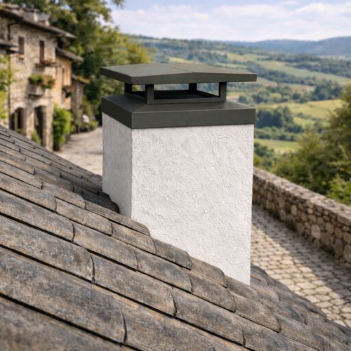 Color Gris 7022 sin malla antipájaros. 