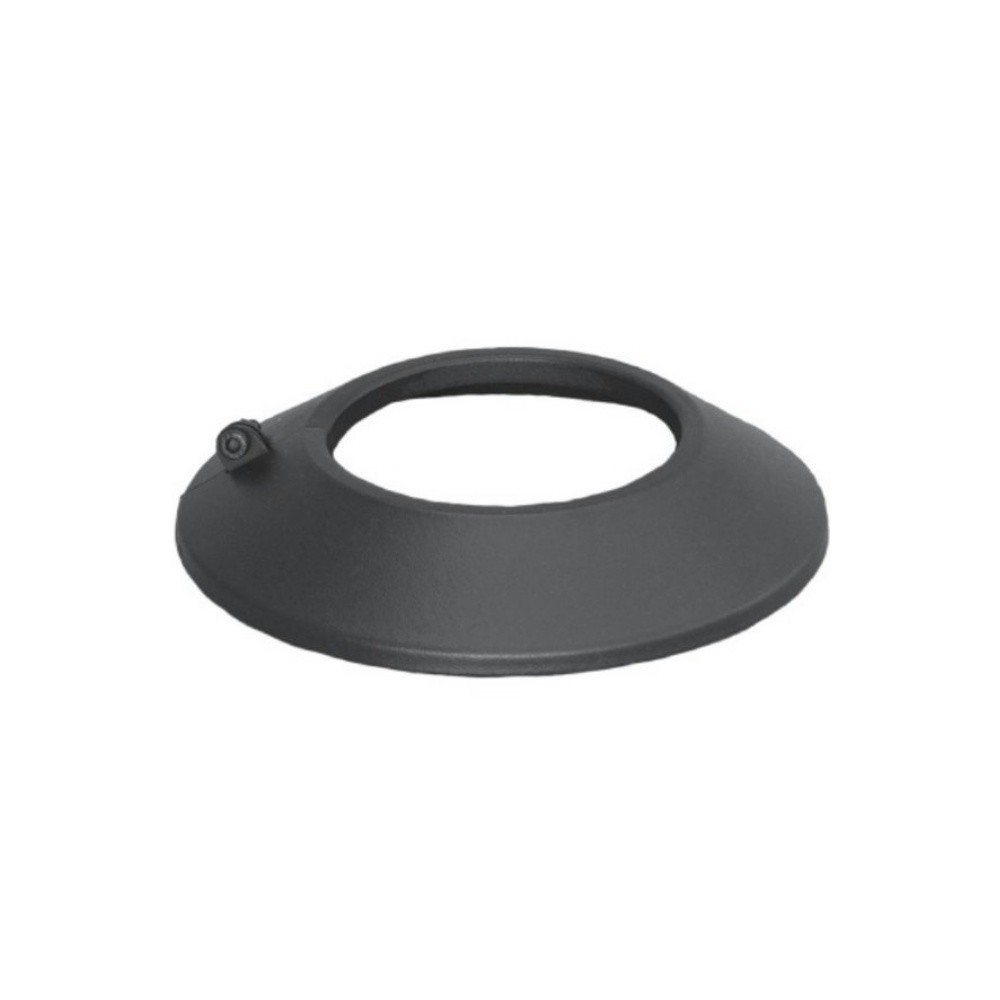 Embellecedor en color negro vitrificado 900°C-Ø120 mm-Rosetón para  conductos de estufas y chimeneas : : Bricolaje y herramientas