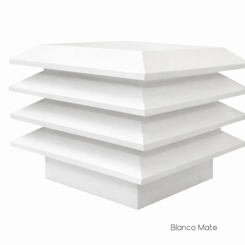 Sombrerete Estático Aspirador Acero Pintado