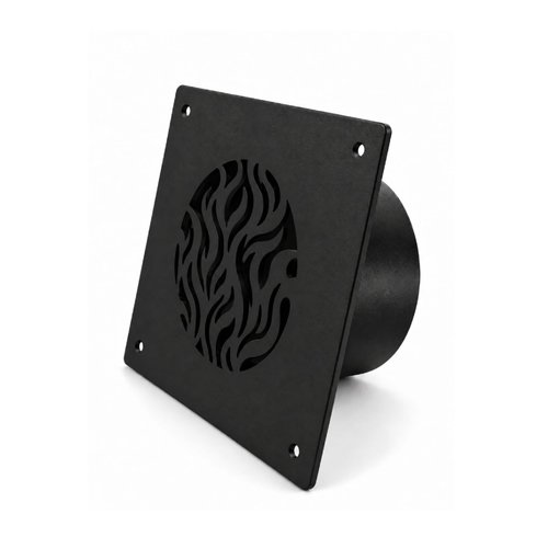 Rejilla ventilación pellet 80 mm