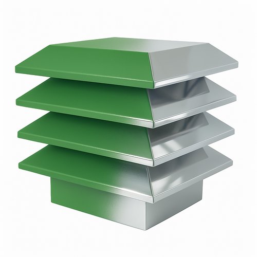 Sombrerete Estático Aspirador Inox Pintado