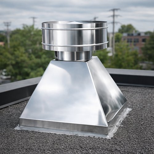 Tolva de chimenea para sombrerete o tubo