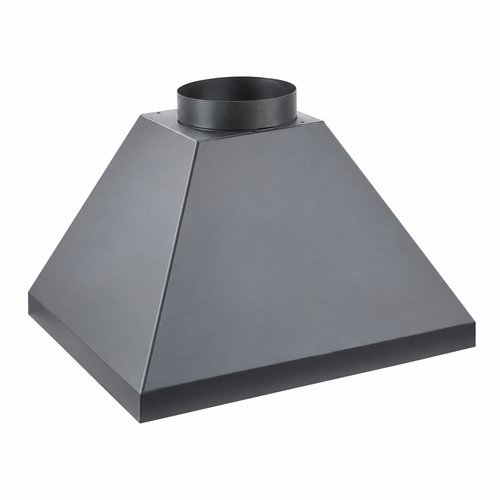 OUTLET: Tolva Negro Mate 320x300 salida 200