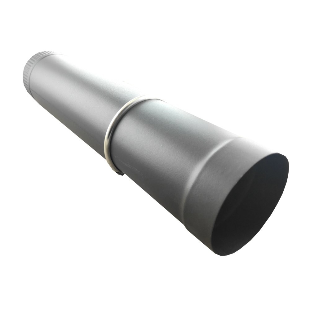 Reducciones - Ampliaciones tubos de chimenea de 2 mm Negro Antracita