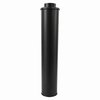 OUTLET: Tubo doble pared 80/125 Inox Negro Mate 100 cm