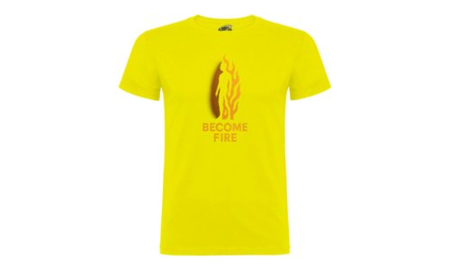 Camiseta Hombre BECOME FIRE Camiseta Hombre BECOME FIRE