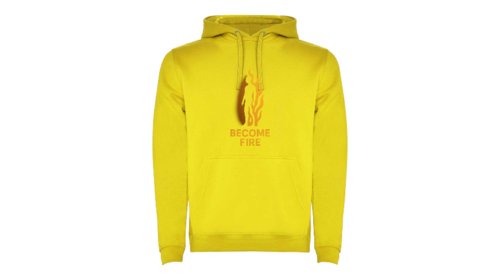 Sudadera Unisex BECOME FIRE Sudadera Unisex BECOME FIRE