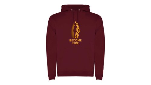 Sudadera Unisex BECOME FIRE Sudadera Unisex BECOME FIRE