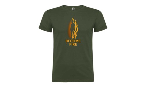 Camiseta Hombre BECOME FIRE Camiseta Hombre BECOME FIRE