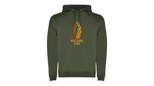 Sudadera Unisex BECOME FIRE Sudadera Unisex BECOME FIRE