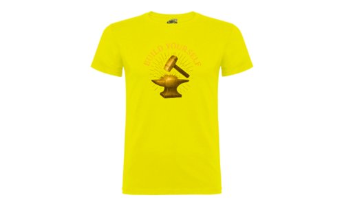 Camiseta Hombre BUILD YOURSELF ESTÁNDAR Camiseta Hombre BUILD YOURSELF ESTÁNDAR