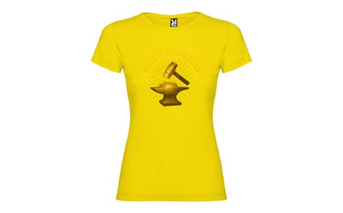 Camiseta Mujer BUILD YOURSELF ESTÁNDAR