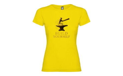 Camiseta Mujer BUILD YOURSELF