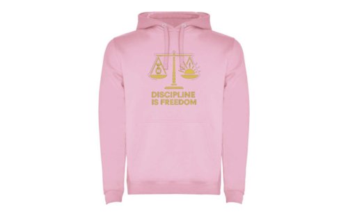 Sudadera Unisex DISCIPLINE IS FREEDOM Sudadera Unisex DISCIPLINE IS FREEDOM
