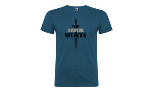 Camiseta Hombre DISCIPLINE MOTIVATION