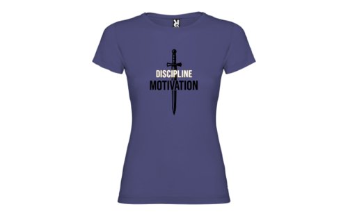 Camiseta Mujer DISCIPLINE MOTIVATION