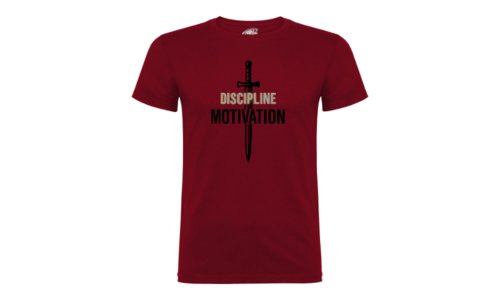Camiseta Hombre DISCIPLINE MOTIVATION