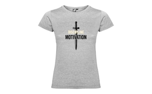 Camiseta Mujer DISCIPLINE MOTIVATION
