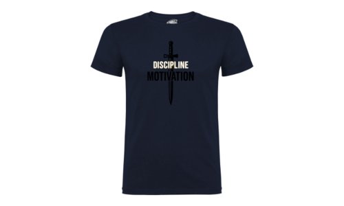 Camiseta Hombre DISCIPLINE MOTIVATION
