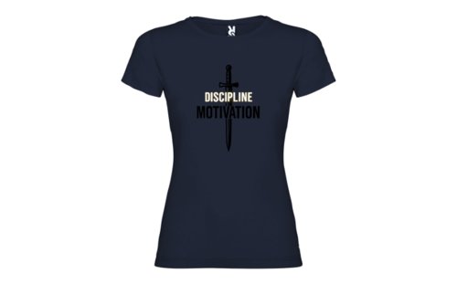 Camiseta Mujer DISCIPLINE MOTIVATION