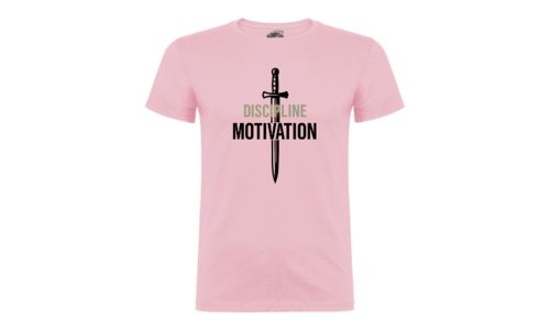 Camiseta Hombre DISCIPLINE MOTIVATION