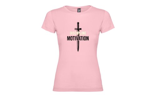 Camiseta Mujer DISCIPLINE MOTIVATION