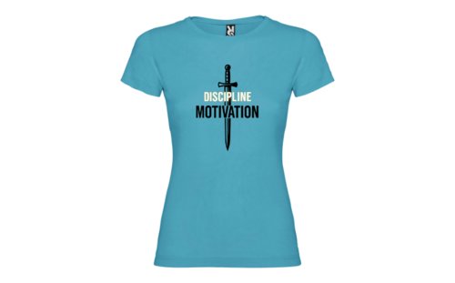 Camiseta Mujer DISCIPLINE MOTIVATION