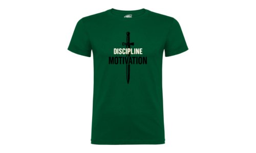 Camiseta Hombre DISCIPLINE MOTIVATION