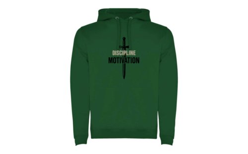 Sudadera Unisex DISCIPLINE MOTIVATION